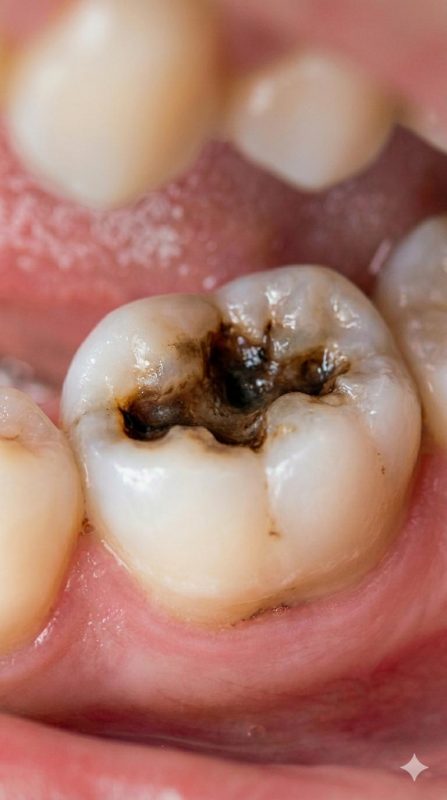 diferencia entre caries y sensibilidad dental